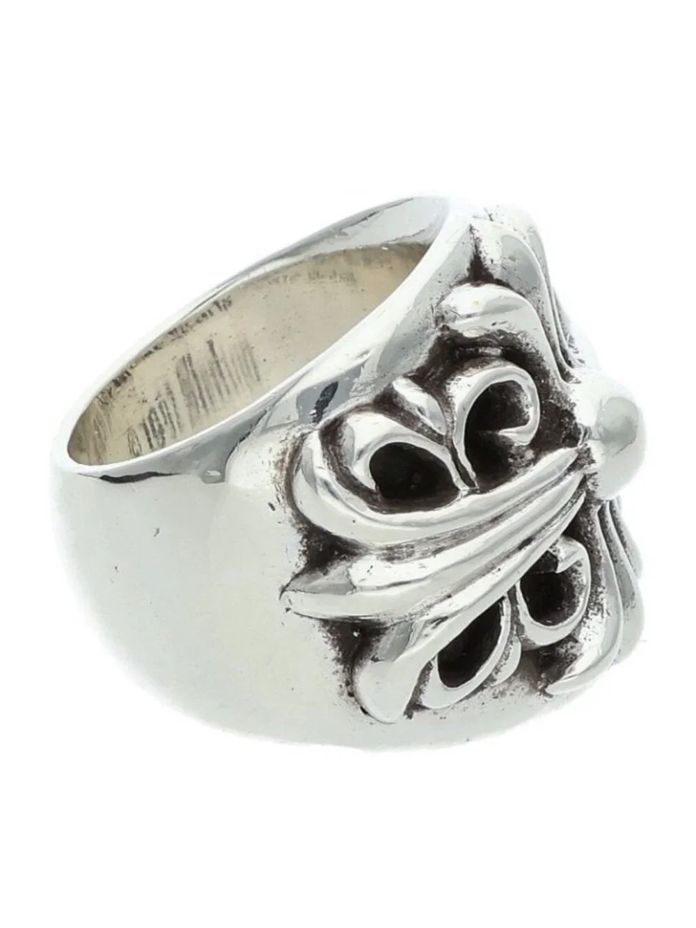 Chrome Hearts Keeper Silver Ring